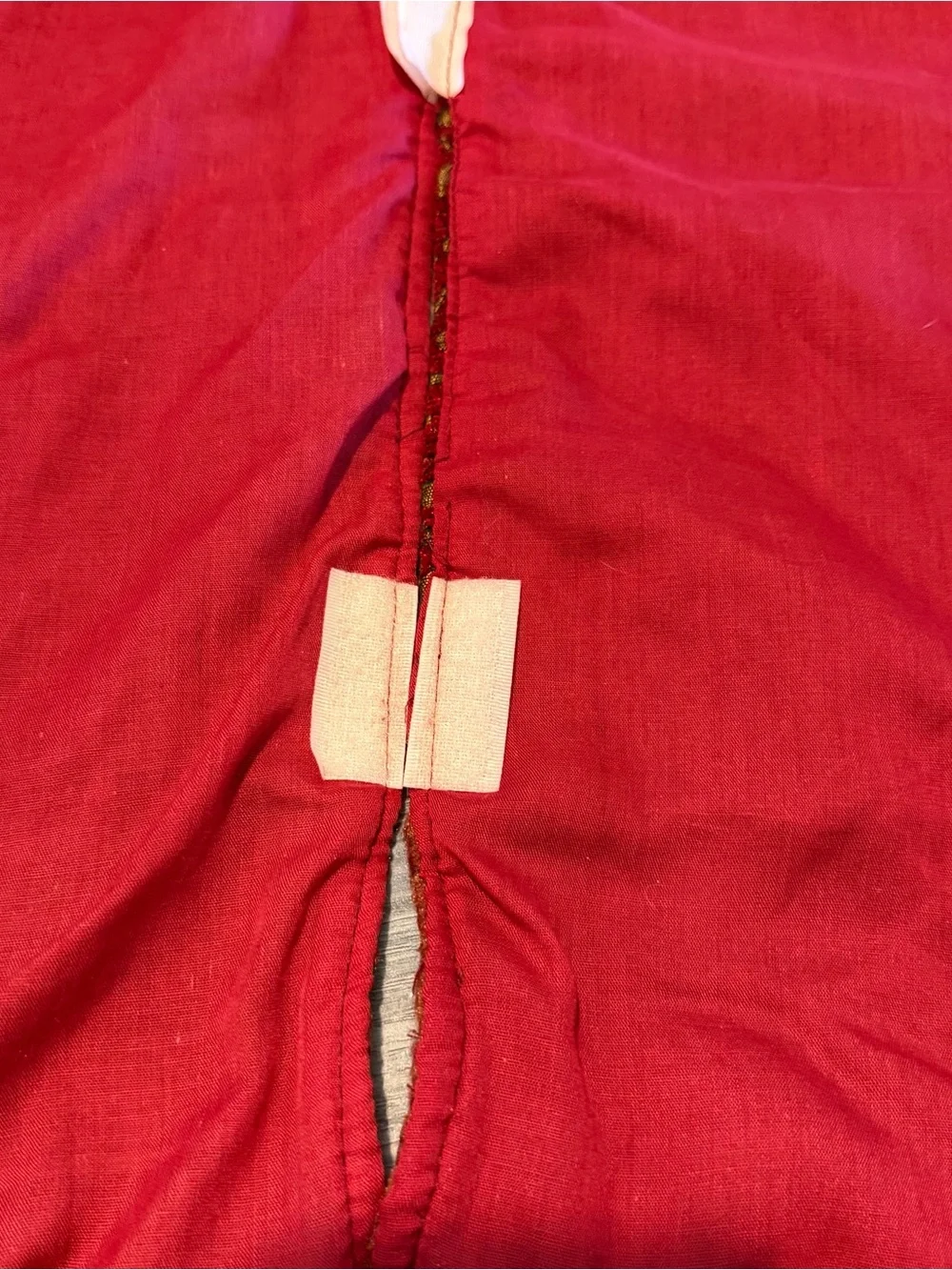 Vtg Winter Wonderland Snowman Tree Skirt- Detailed Hand-Crafted Holiday Decor